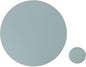Set of 8 Faux Leather Round Placemats and Coasters, Coffee Mats Kitchen Table Mats, Waterproof, Easy to Clean for Kitchen Dining Round Table