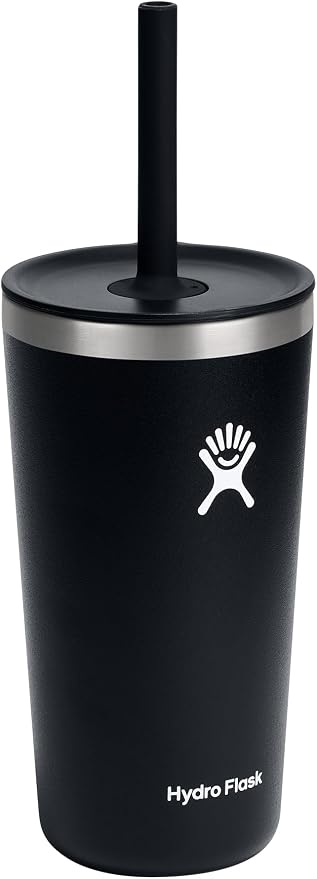 20 OZ All Around Tumbler Straw LID Black - Image 6