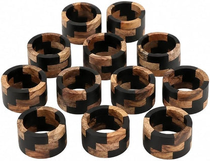 Wooden Napkin Rings by ALPHALivingHOME