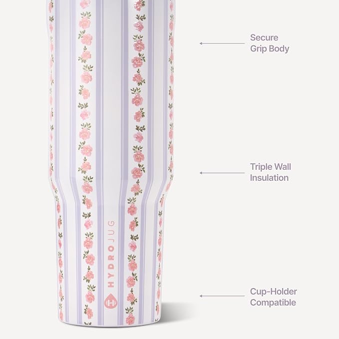 HydroJug Sport 40 oz Insulated Stainless Steel Water Bottle - Image 3