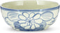 LemonRoad Large Blue and White Bowl Hand Painted Stoneware Decorative Bowls 16" x 7.7'' Floral Chinoiserie Ceramic Planter XL Pottery Porcelain Rice Bowl for Cereal Fruit Serving Kitchen Centerpiece