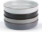 famiware Mercury Pasta Bowls Set of 4, 33 oz Large Salad Bowls, Lead-free and by Famiware