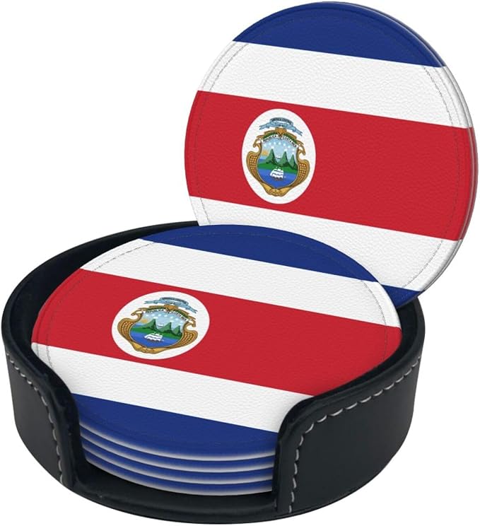 Costa Rica Flag Coasters for Drinks - Image 2