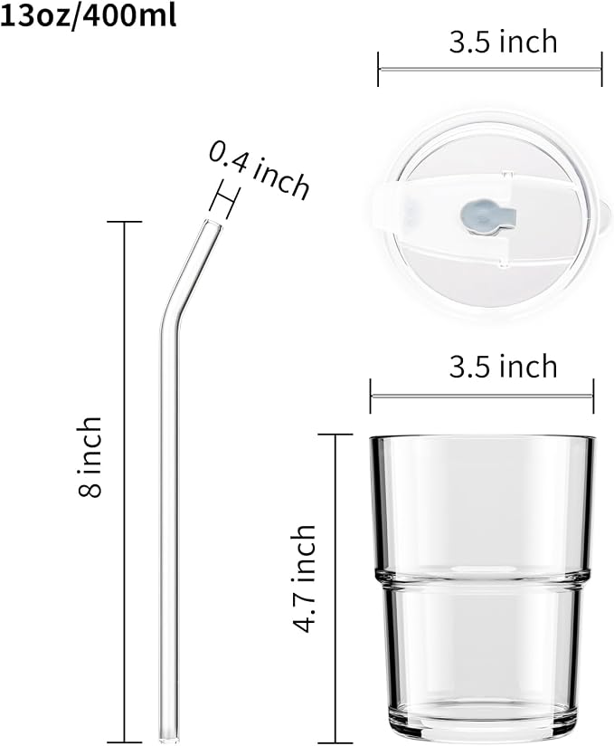 BLUEPOLAR 13oz/400ml Tumbler Water Glass, Cups - Image 4