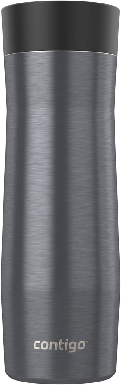 Contigo Travel Mug, Vacuum-Insulated Stainless Steel | AUTOSEAL Technology | - Image 2