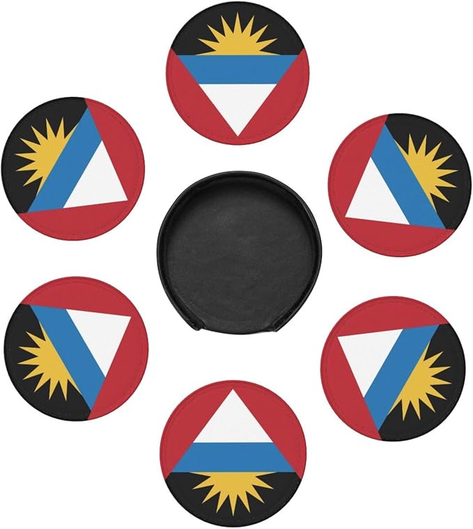 Antigua and Barbuda Flag Coasters - Image 7