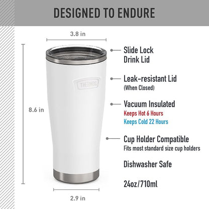 THERMOS Icon Series 24oz Stainless Steel Tumbler - Image 7