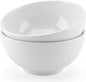 2 Pack Porcelain Soup Bowls, 27 Oz Large Deep White Ceramic Bowls by CACASO