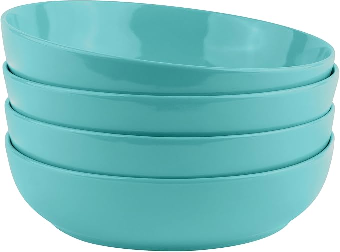 KooK Pasta Bowl, Salad Bowls, Serving Bowls, Large Capacity, Microwave & by Kook