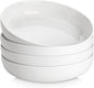 MALACASA 48 Oz Pasta Bowls Set of 4, Ceramic Salad Bowls, and Dishwasher Safe by MALACASA