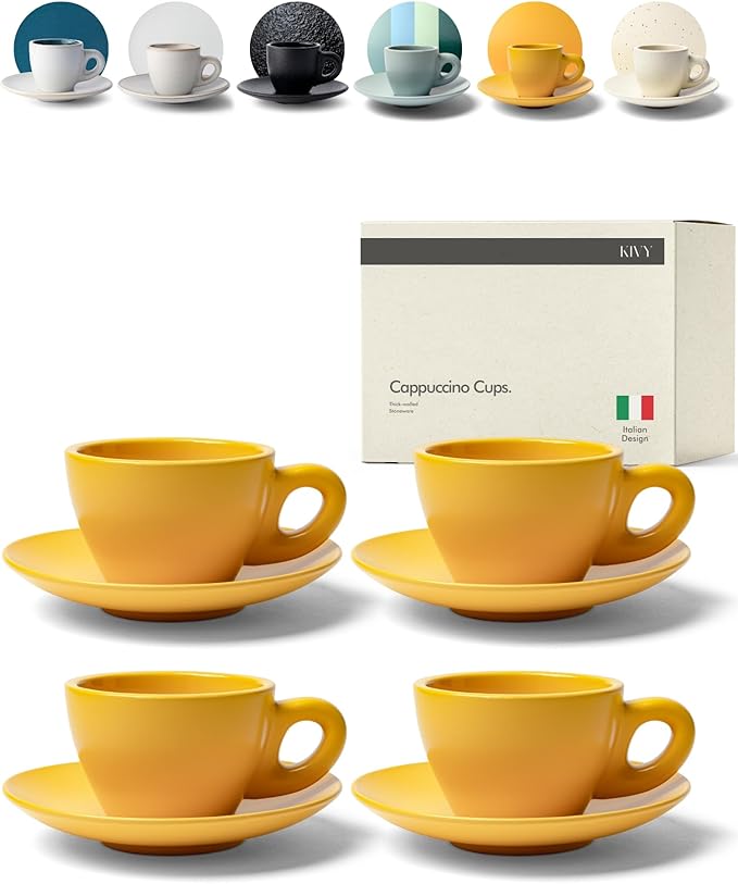 KIVY Cappuccino Cups Set of 4 by KIVY