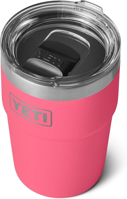 YETI Rambler 16 oz Stackable Tumbler, Vacuum Insulated, Stainless Steel - Image 3
