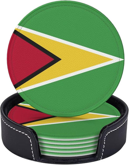 Guyana Flag Coasters for Drinks - Image 6