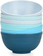 Unbreakable Cereal Bowls 25 OZ Microwave and Dishwasher Safe BPA-Free by Homestockplus