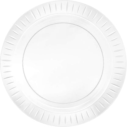 Party Essentials Elegance Quality Hard Plastic 10.25-Inch Round Party/Dinner by PartyEssentials