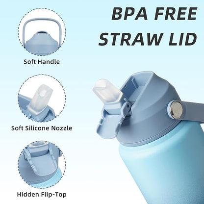 BJPKPK 24oz Insulated Water Bottle, Stainless Steel Bottle - Image 2