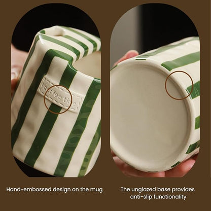 Coffee Mug Espresso Cup 10oz Ceramic Coffee Mugs Porcelain Coffee Cup - Image 5