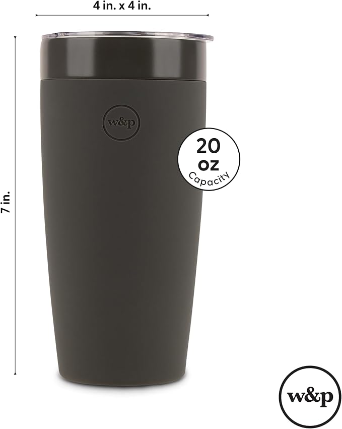 W&P Porter Insulated Tumbler 20 oz | No Metallic Aftertaste Ceramic Coated - Image 7