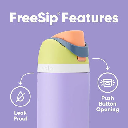 Owala FreeSip Stainless Steel Water Bottle 24 oz Surfs Edge - Image 3
