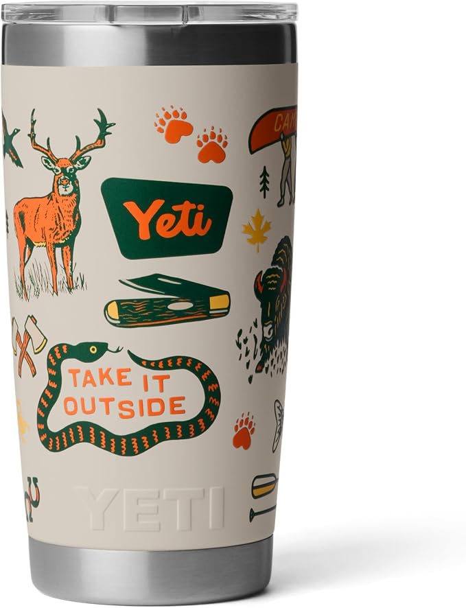 YETI Rambler 20 oz Stainless Steel Vacuum Insulated Tumbler w/MagSlider Lid - Image 5