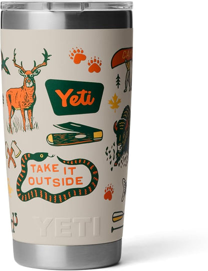 YETI Rambler 20 oz Stainless Steel Vacuum Insulated Tumbler w/MagSlider Lid - Image 5