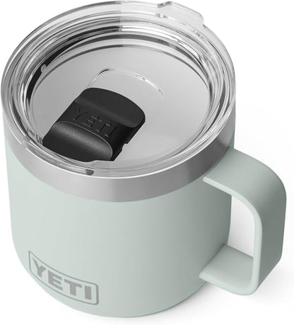 YETI Rambler 14 oz Ceramic Lined Stackable Mug, Vacuum Insulated, Stainless - Image 3