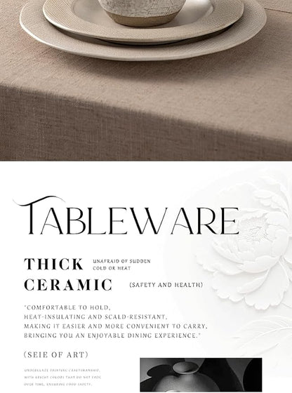 Dinnerware sets plates and bowls sets modern plates, Ceramic Dinnerware Sets - Image 4