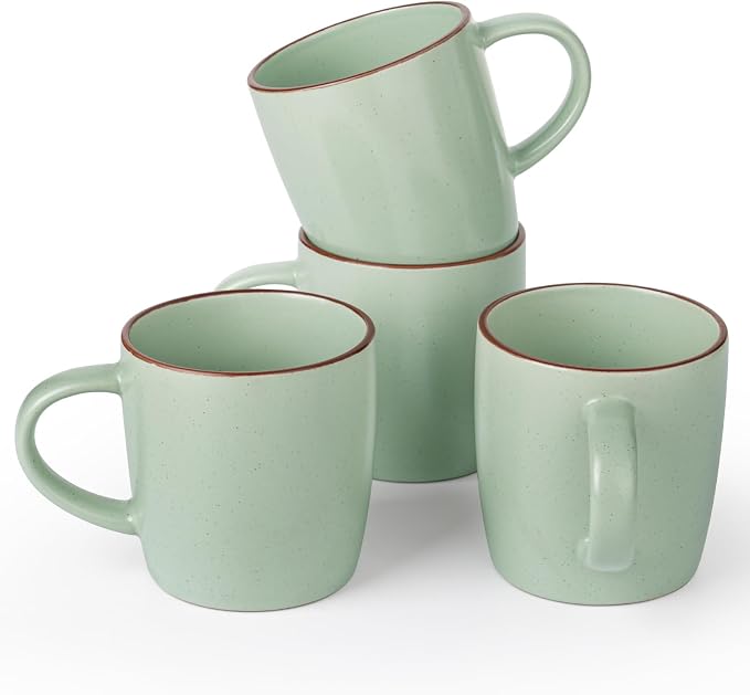 famiware Mercury Coffee Mugs 13 oz, Coffee Mugs Set of 4 by Famiware