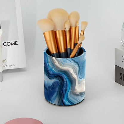 Leather Pen Holder for Desk - Image 6