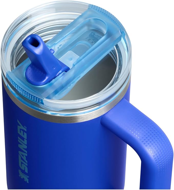 STANLEY Quencher ProTour Flipstraw Tumbler, 30 oz, Cobalt | Built-In Straw & - Image 2