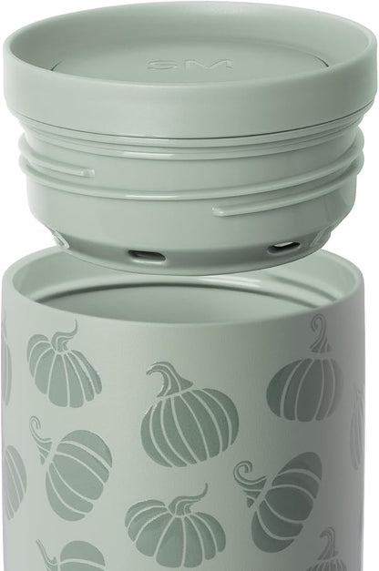 Simple Modern Halloween Travel Coffee Mug 360° Lid | 16oz | Pumpkins | Voyager - Image 5