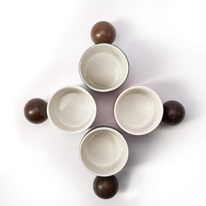 Ceramic Mini Espresso Cups Demitasse Cups - Image 6