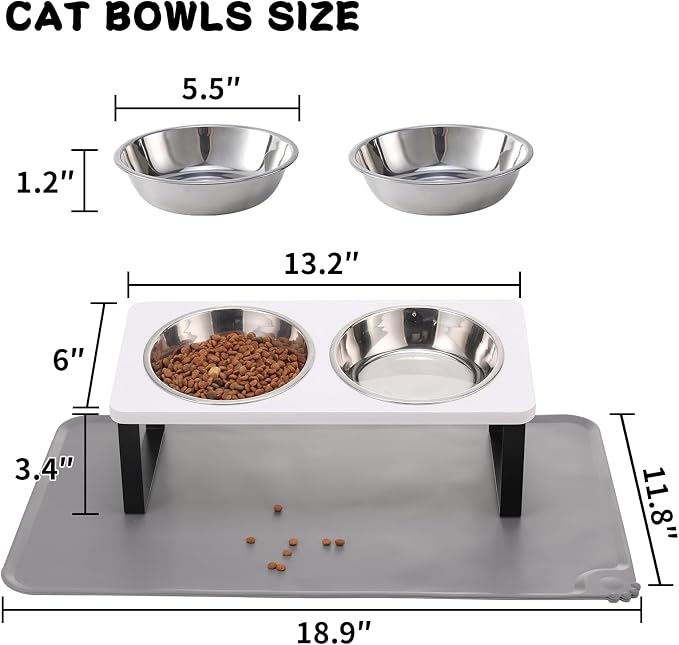 Summark Upgraded Elevated Cat Bowls - Image 5