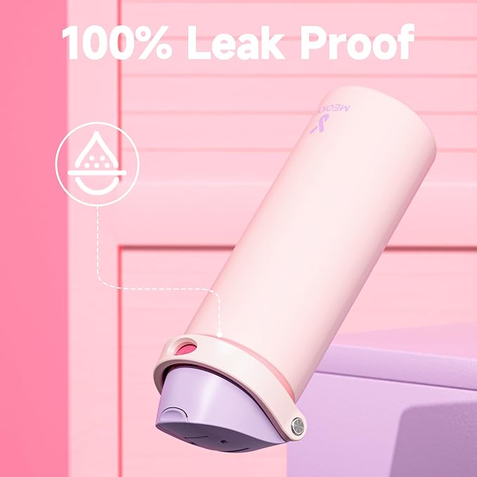 24 oz Insulated Water Bottle for Sports: Meoky Stainless Steel Water Bottle - Image 5