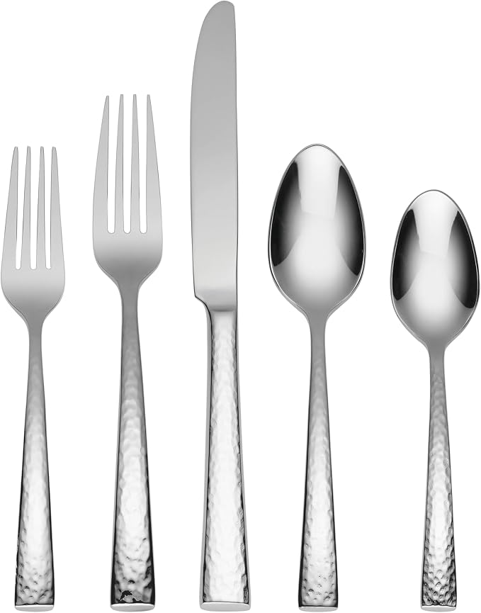 Oneida Cabria 45-Piece 18/10 Silverware Set by Oneida
