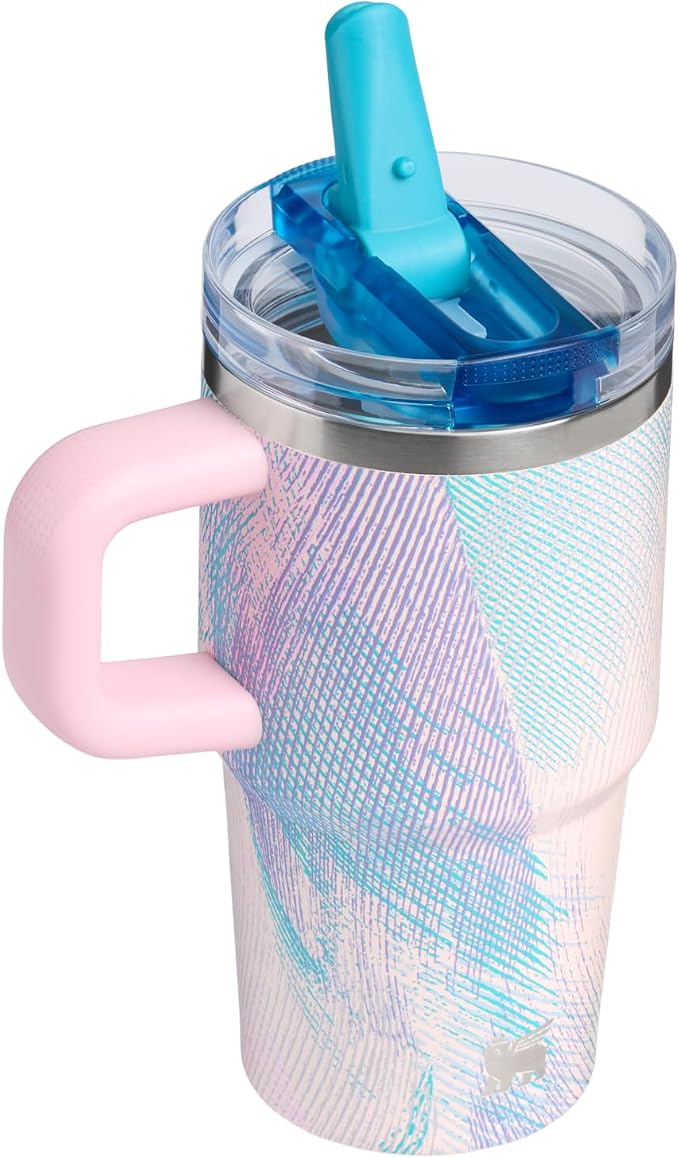 STANLEY Quencher ProTour Flipstraw Tumbler, 20 oz, Sea Glass Plume | Built-In - Image 4