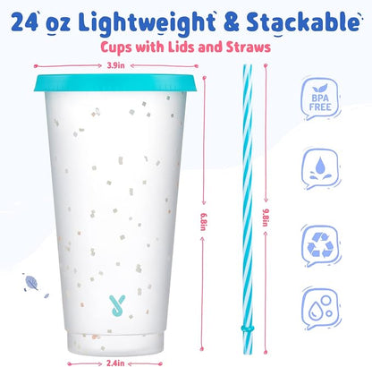 Meoky Confetti Color Changing Cups - Image 3