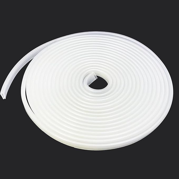 Clear Rubber Edge Trim，U Channel Silicone Rubber Edge Trim, 1/16" Slot - Image 2