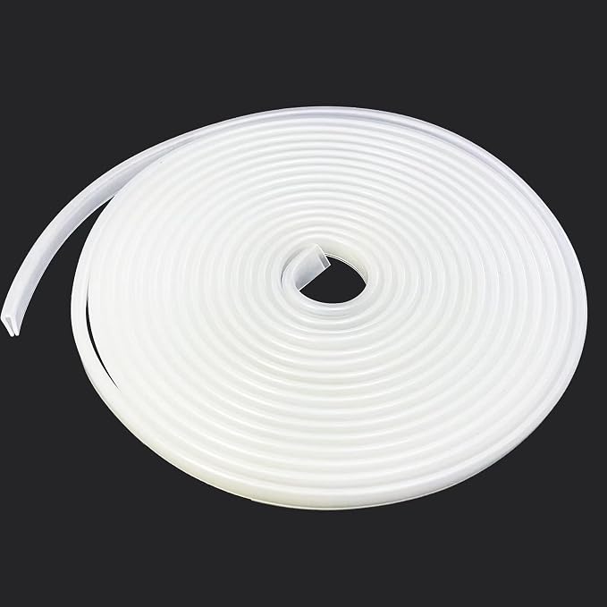 Clear Rubber Edge Trim，U Channel Silicone Rubber Edge Trim, 1/16" Slot - Image 2