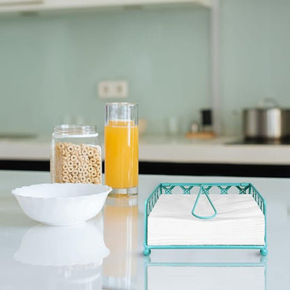 Blue Donuts Lattice Collection Napkin Holder – Napkin Holders - Image 6