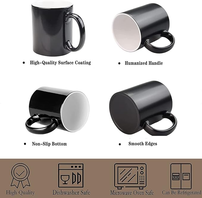 ABBSH Color Changing Coffee Mugs, Sublimation Mugs Magic Mugs Tazas Magicas - Image 6
