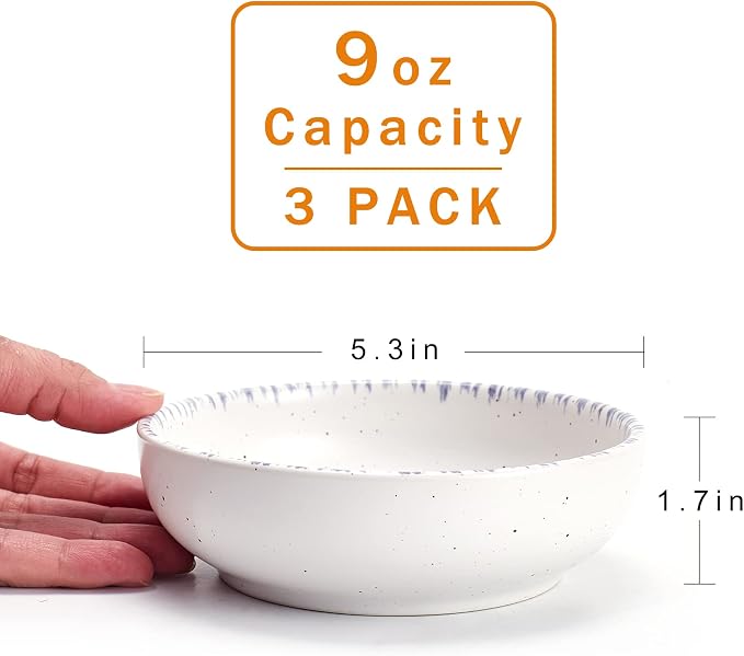 Howise Ceramic Cat Bowls, 5.19 in Cat Food Bowl Cat Dishes - Image 4