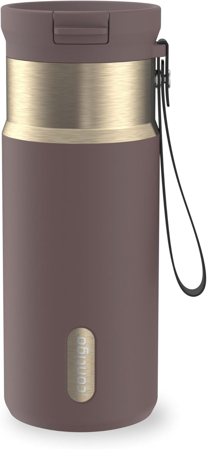 Contigo SnapSeal 16 oz Stainless Steel Vacuum-Insulated Water Bottle by Unknown