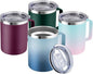 MEWAY 12oz Coffee Mug With Handle 2 Pack Bulk, Stainless Steel Insulated Travel by MEWAY