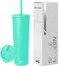 Simple Modern Iced Coffee Tumbler, Insulated | 28oz | Blue | Reusable Stainless by Unknown