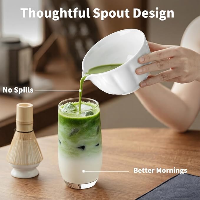 8 Pcs Matcha Whisk Set, HTRCXB Matcha Set - Image 5