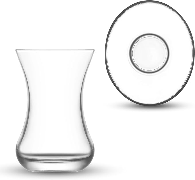 Turkish Tea Glass Set of 6 - Image 7