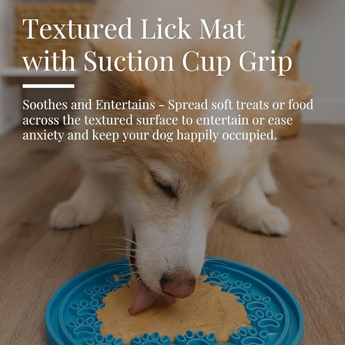 Stainless Steel Dog Bowl for Large Dogs | 64 oz, Non-Slip Base | Includes - Image 3