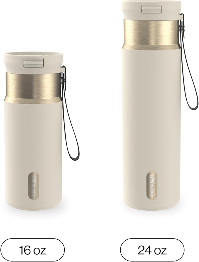 Contigo SnapSeal 16 oz Stainless Steel Vacuum-Insulated Water Bottle - Image 4
