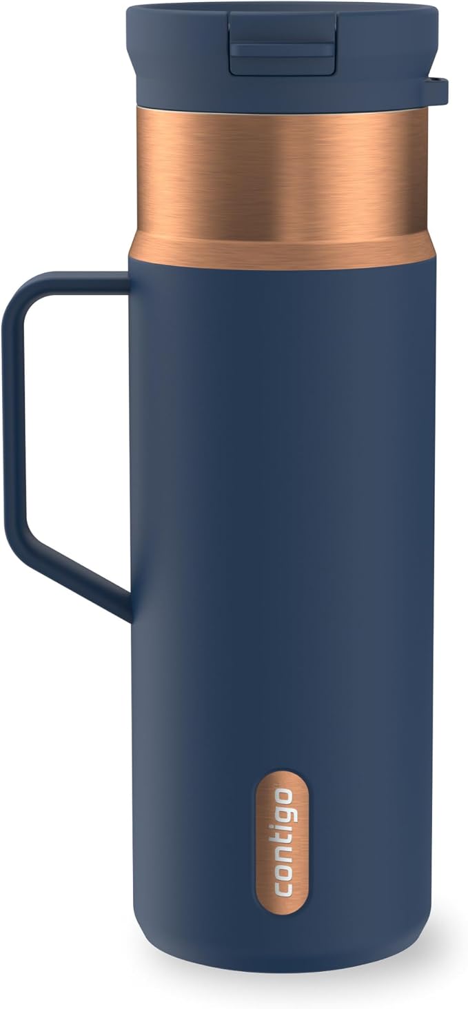 Contigo SnapSeal 20 oz Stainless Steel Vacuum-Insulated Water Bottle by Unknown
